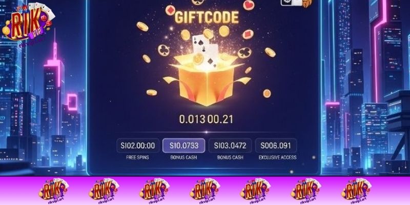 Hướng dẫn nhận giftcode từ website