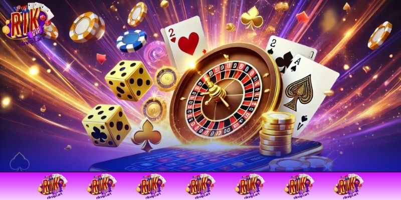 Vòng quay may mắn là sự kiện RIKVIP xịn sò